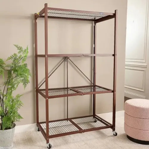 Buy 2, Get 2 FREE! 4-Tier Heavy Duty Shelf ā Instantly Organize, No Assembly Needed!